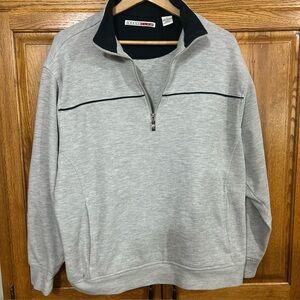 Grand Slam Grey 1/4 Zip Pullover